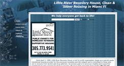 Desktop Screenshot of littleriverrecoveryhouse.com